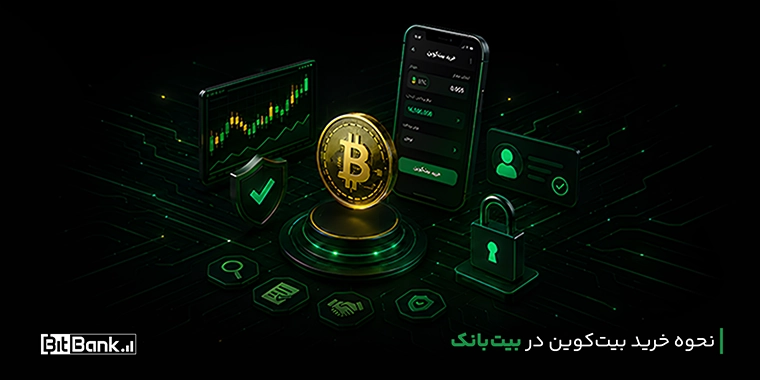 نحوه خرید بیتکوین از بیتبانک؛ راهنمای گامبهگام برای کاربران
