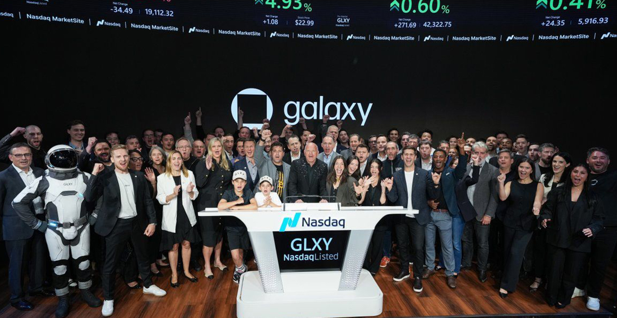گلکسی دیجیتال در Nasdaq: گام جسورانه برای توکن‌سازی سهام