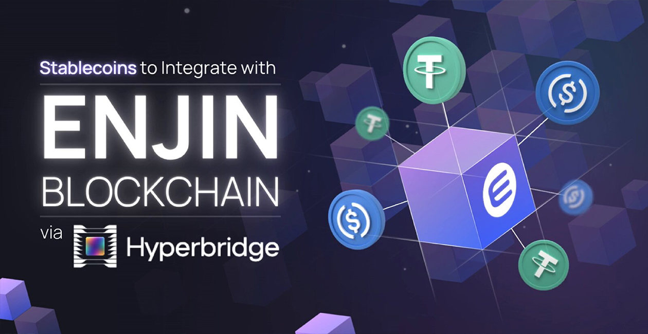 همکاری Enjin  و  Hyperbridgeبا هدف تسهیل انتقال بین بلاک‌چین‌ها